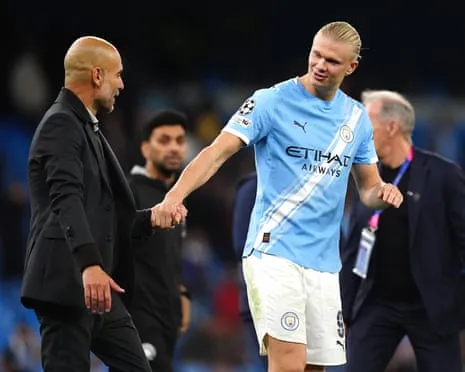Erling Haaland Becomes Part of Exclusive Champions League 50-Goal Club, Praised by Guardiola as Ronaldo and Messi's Peer