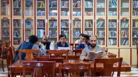The governing authority outlaw textbooks authored by women from Afghanistan's higher education institutions